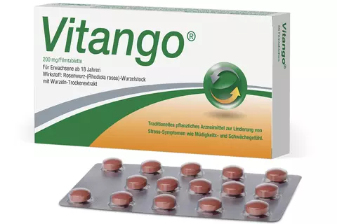 Vitango Packshot mit Blister