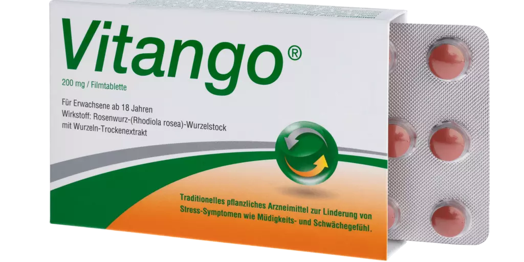 Vitango Packung mit Blister